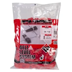 Abraçadeira p/ Kit Delta Nivelamento 6-15mm 3mm Delta Level System (B-400 Un) Rubi 2868