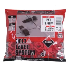 Abraçadeira p/ Kit Delta Nivelamento 6-15mm 3mm Delta Level System (B-100 un) Rubi 2866