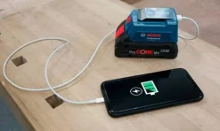Adaptador de Carregamento 18V USB Compacto Bosch 06188000l6