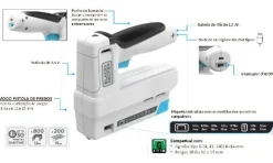 Agrafador 3.6V Black & Decker BCN115-XJ