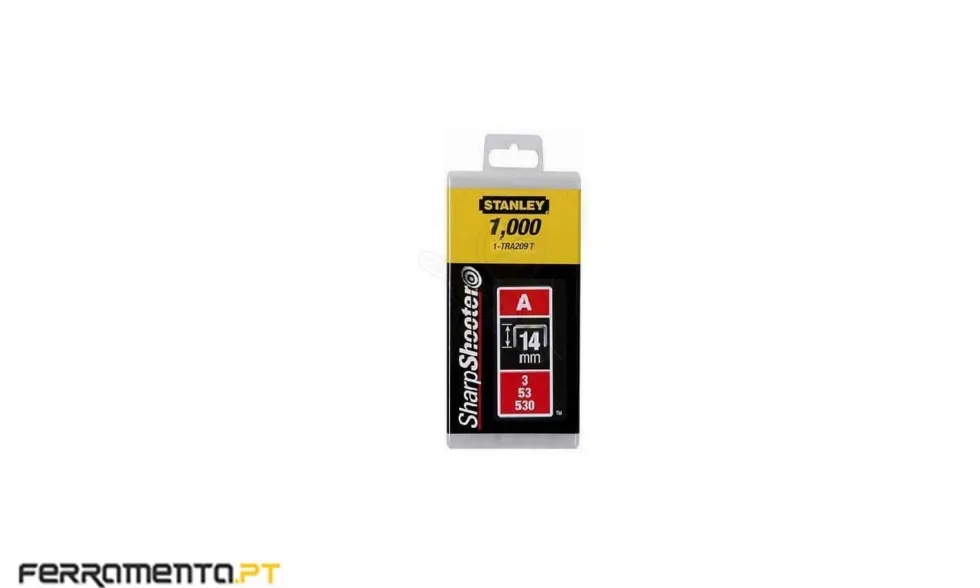 Agrafos Tipo A 14 mm Stanley 1-TRA209T