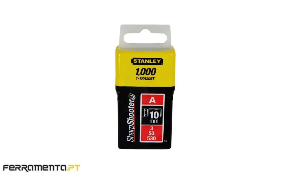 Agrafos Tipo A 10mm Stanley 1-TRA206T
