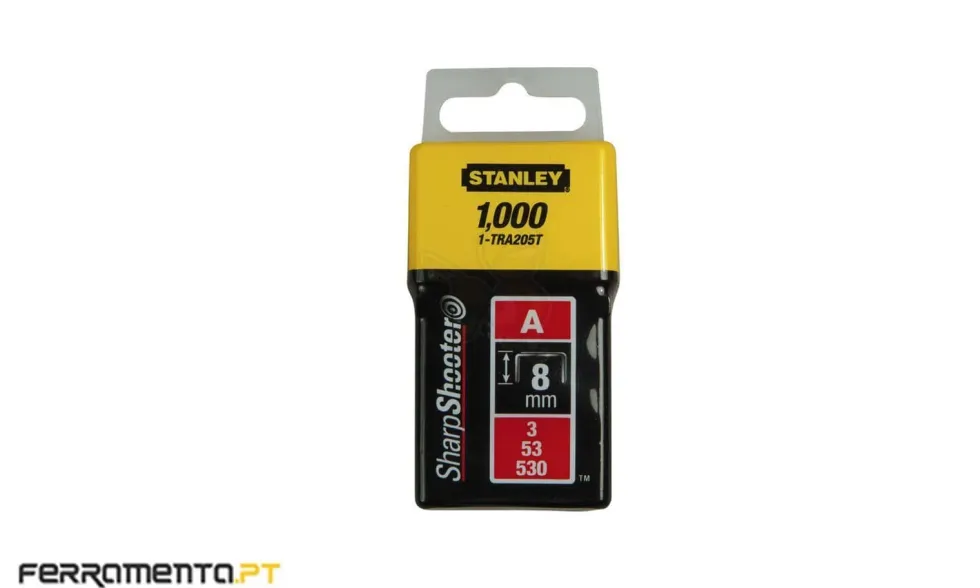 Agrafos Tipo A 8 mm Stanley 1-TRA205T