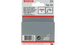 Agrafos Tipo 53 11,4x0,74x14mm 1000un Bosch 1609200368
