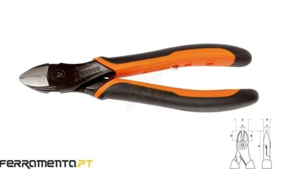 Alicate Corte Lateral 140mm Bahco 2101G-140IP