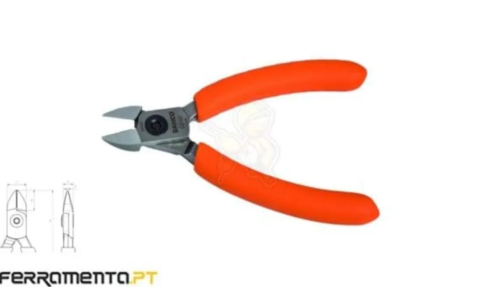 Alicate Corte Lateral 130mm Bahco C3140IP