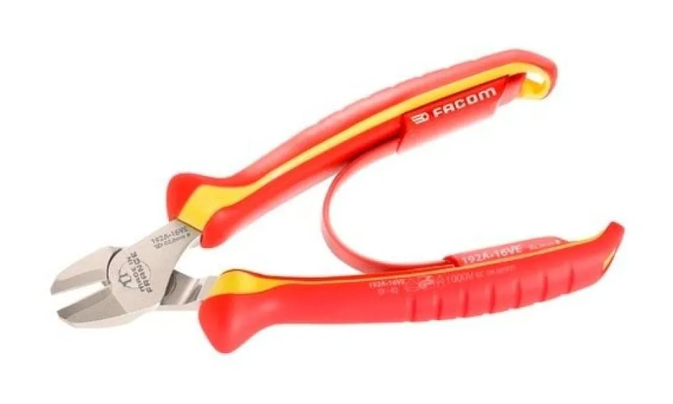 Alicate de Corte Diagonal isolados 1000 V Facom 192A.16VE