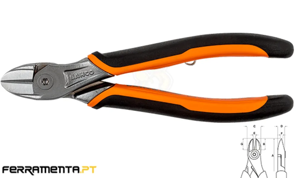 Alicate de Corte Lateral Bahco 2101GC-180IP