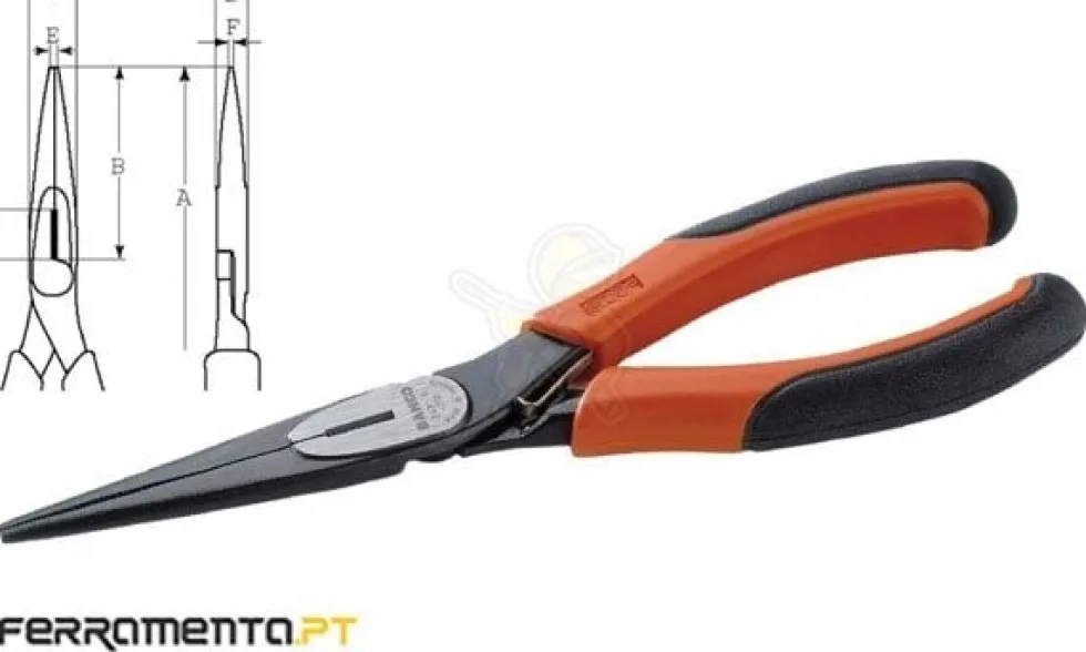 Alicate de Ponta Longa ERGO™ 160mm Bahco 2430G-160