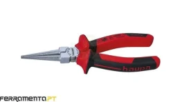 Alicate de Pontas Redondas 160mm Isolado 1000V Haupa 211216