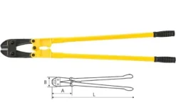 Alicates Corta Rebites 450 - 1050mm de Ferro Tubular Stanley
