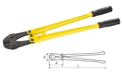 Alicates Corta Rebites 600 - 900mm de Ferro Forjado Stanley