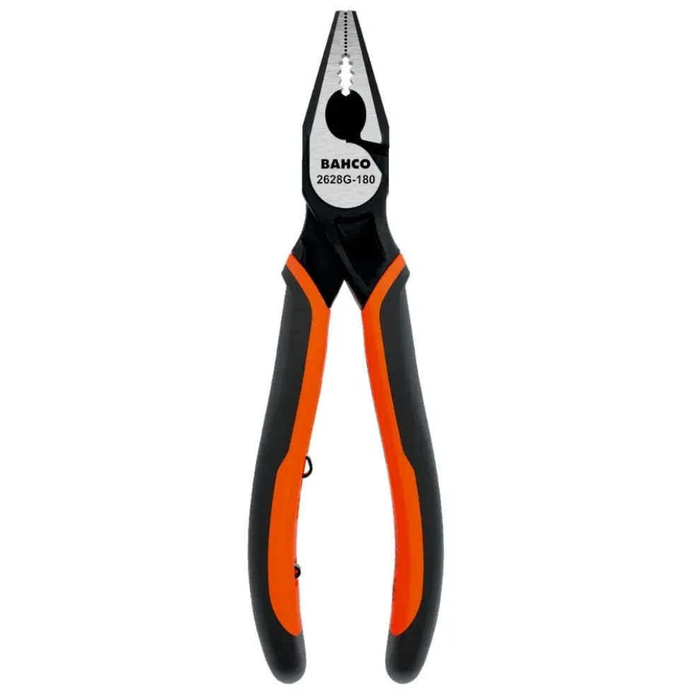 Alicates Universais Ergo™ com Pegas de Dois Componentes BAHCO 2628G-200IP