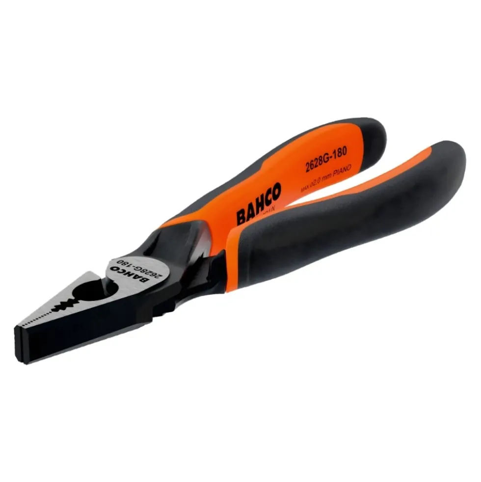 Alicates Universais Ergo™ com Pegas de Dois Componentes BAHCO 2628G-200IP