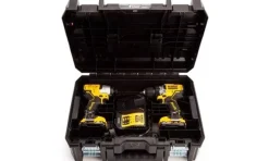 Aparafusadora de Impacto + Berbequim Aparafusador 12V DeWalt DCK2110L2T