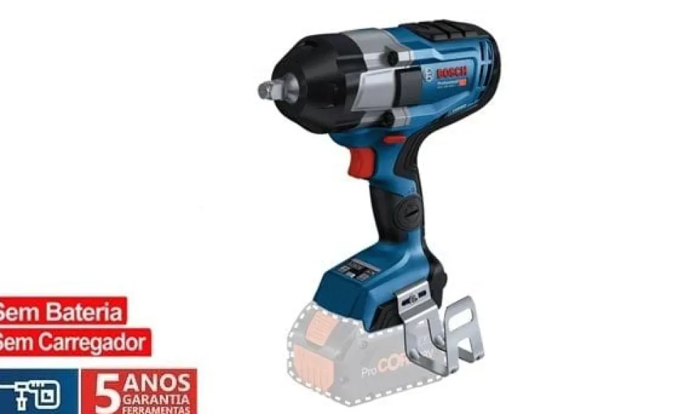 Aparafusadora de impacto 1/2" GDS 18V-1000 C Professional BOSCH 06019J8000