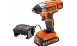 Aparafusadora de Impacto 18V 2AH Black & Decker BDCIM18D1A-QW