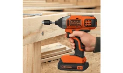 Aparafusadora de Impacto 18V Black & Decker BDCIM18N-XJ