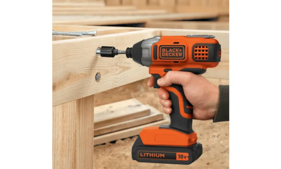 Aparafusadora de Impacto 18V Black & Decker BDCIM18N-XJ