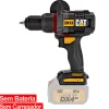 Aparafusadora de Impacto 18V 13mm 80N.m Cat DX13B