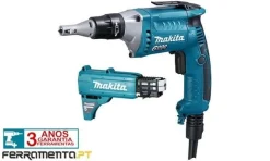 Aparafusadora de Pladur Makita FS6300RJX2 + Adaptador