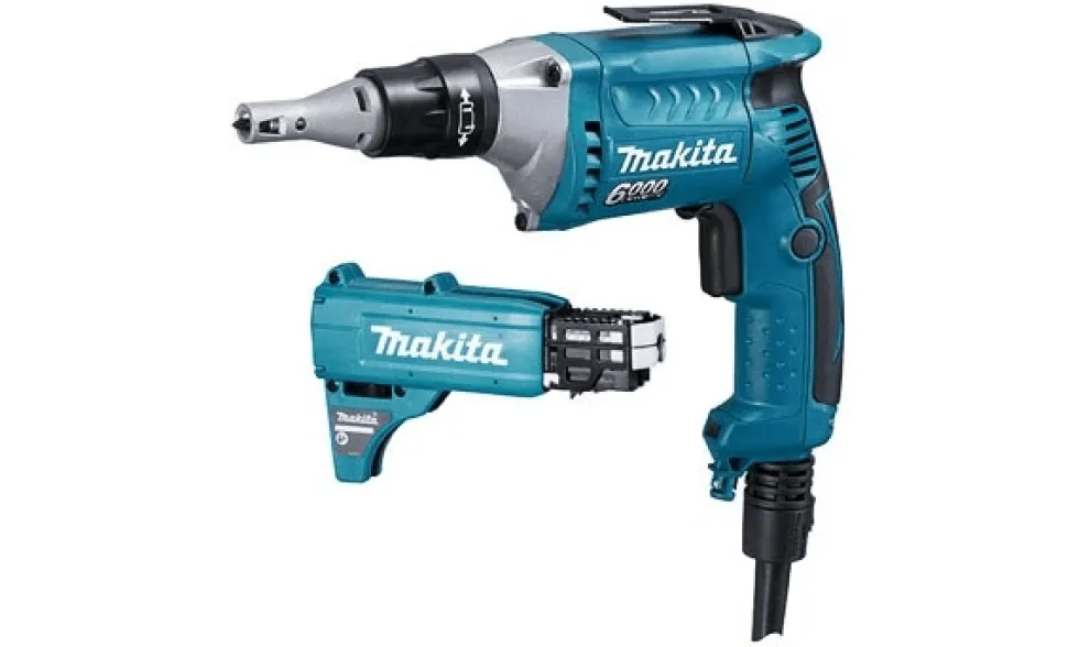 Aparafusadora de Pladur Makita FS6300RJX2 + Adaptador