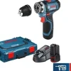 Aparafusadora FlexiClick Bosch GSR 12V-15 FC + GFA 12-B