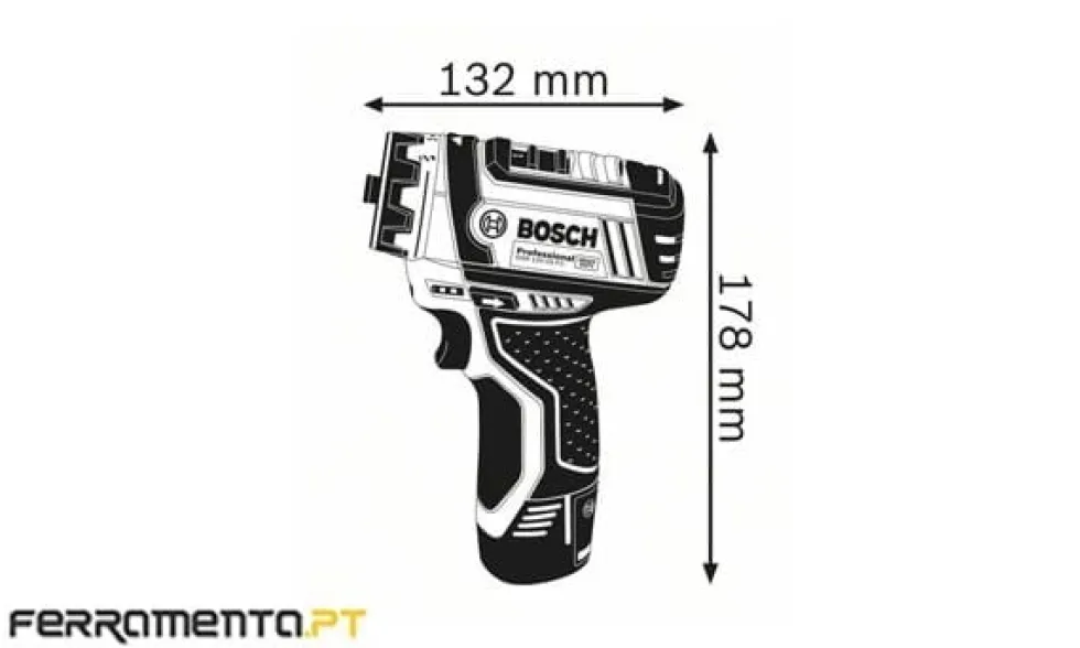 Aparafusadora FlexiClick GSR 12V-15 FC + L-BOXX Bosch