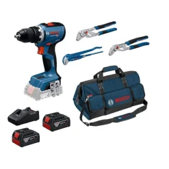 Aparafusadora GSR 18V-65 + Chaves + Bolsa Bosch 0615A5007J