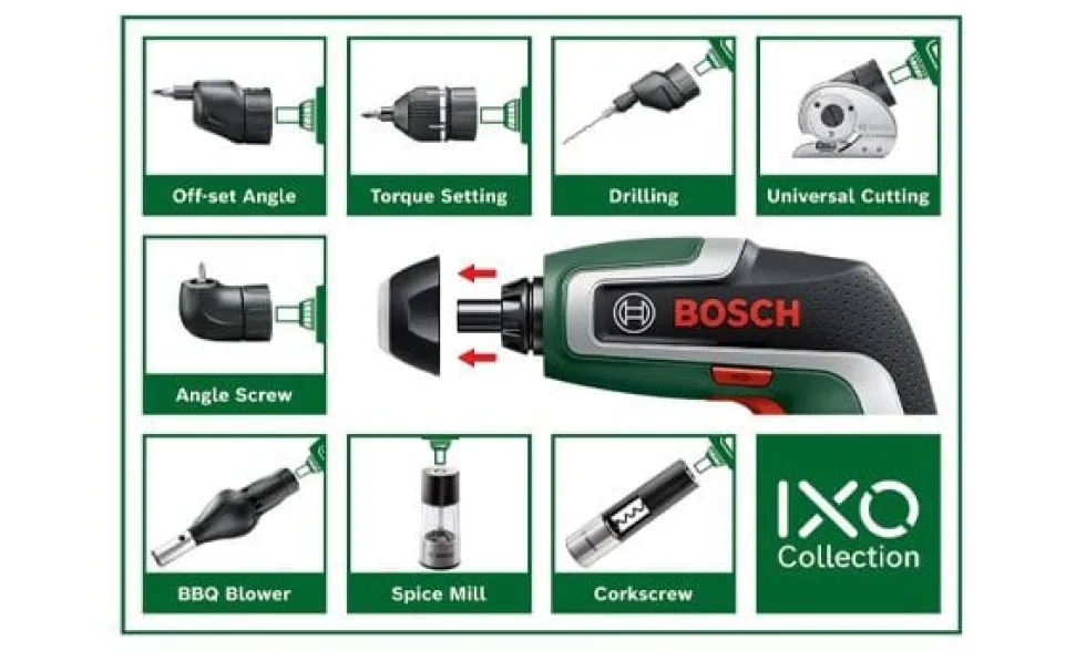 Aparafusadora IXO Kit Nivel Bosch 06039E0008