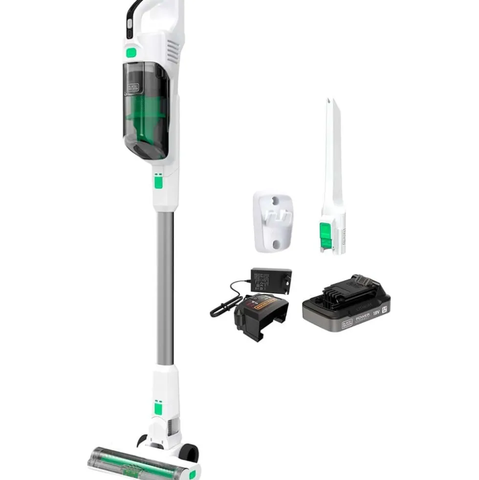 Aspirador de Escova Reviva 2em1 18V 2Ah Black Decker REVSV18D1-QW