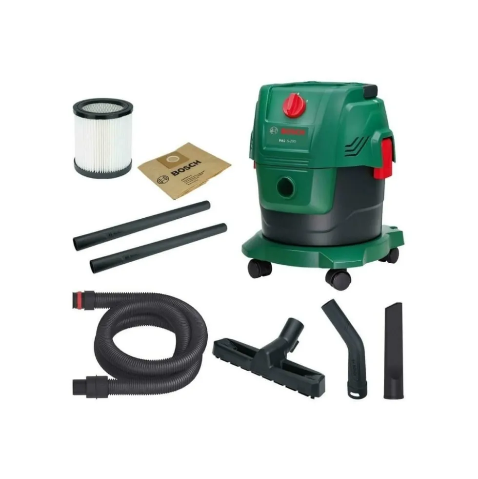 Aspirador Elétrico PAS15-200 1200W 15L Bosch 06033E7000