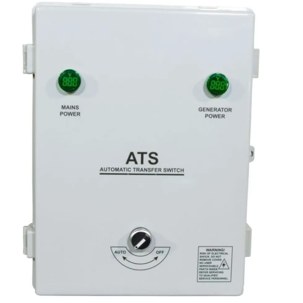ATS BOX para Geradores 3000rpm Hyundai AC-ATS-W-80A-1