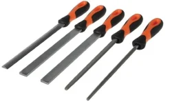 Bahco Conjunto de 5 Limas para Mecânica 8" 1478081