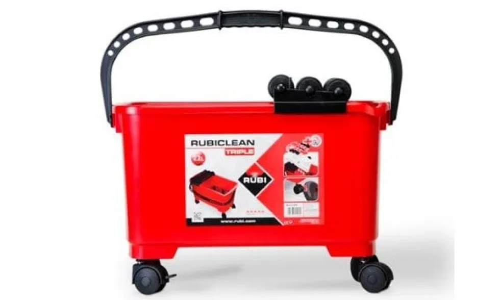 Balde/Cubeta 24L RubiClean Triplo SuperPro Rubi 21995