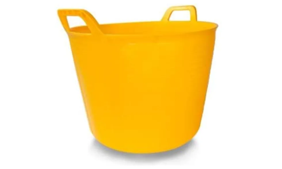 Balde Plástico Amarelo 40L Rubi 88720