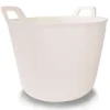 Balde Plástico Crema 40L Rubi 88723