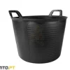 Balde Plástico Preto 55L Rubi 88774
