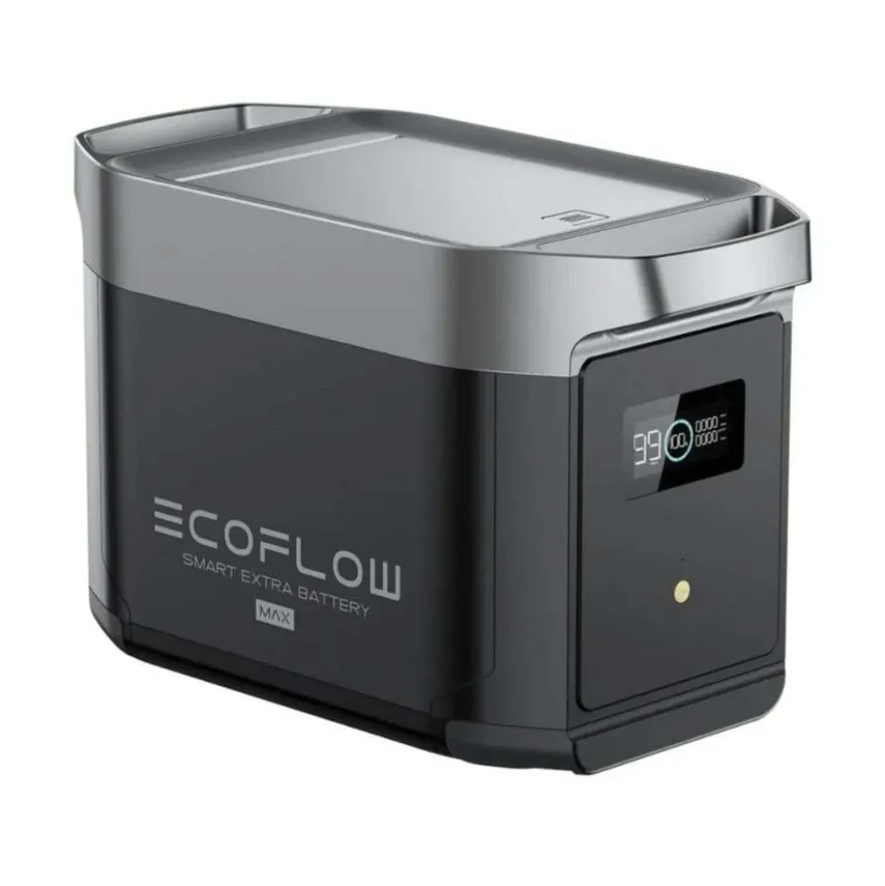 Bateria para Estação de Energia Inteligente Delta 2 MAX 2048Wh EcoFlow DELTA2MAXEB