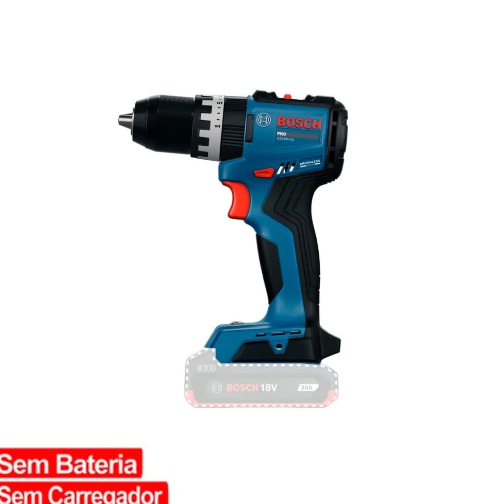 Berbequim/Aparafusadora GSB18V-52 Bosch 0.601.9S0.120