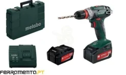 Berbequim Aparafusador Metabo BS18 Quick 2X4.0AH