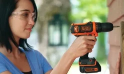Berbequim Aparafusador 10.8V 1.5Ah Black & Decker BDCDD12KB-QW