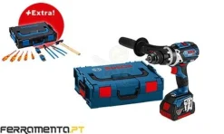 Berbequim com percussão Bosch GSB 18V-85 C Professional Promo