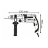 Berbequim com percussão Bosch GSB 24-2 Professional