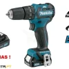 Berbequim com percussão 10,8V Makita HP332DSAE