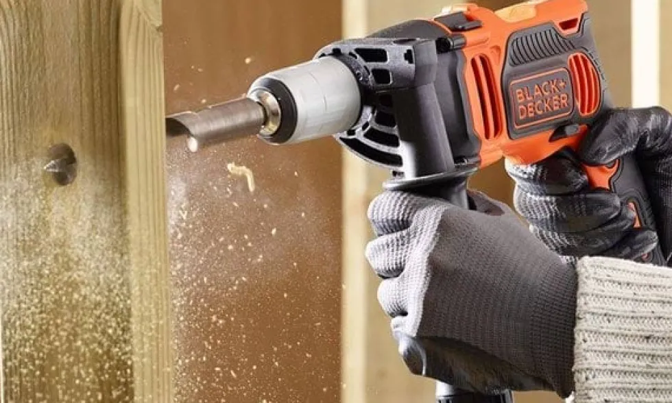 Berbequim com Percussão 850W Black & Decker BEH850K-QS