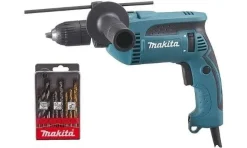 Berbequim com percussão 680W 13mm Makita HP1641K1X