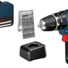 Berbequim c/ Percussão 2,0Ah Bosch GSB 12V-15 Professional 06019B690K