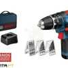 Berbequim c/ Percussão 12V 2,0Ah Bosch GSB 12V-15