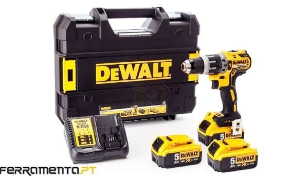Berbequim C/ Percussão 18V 5,0Ah DeWalt DCD996P3-QW